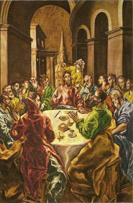 El Greco: Kristus vdom imonov, kolem 1608