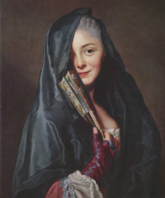 Roslin Alexander: Dma se zvojem (Marie Suzanne Roslinov), 1768, 65 x 54 cm (Stockholm, Nrodn muzeum)