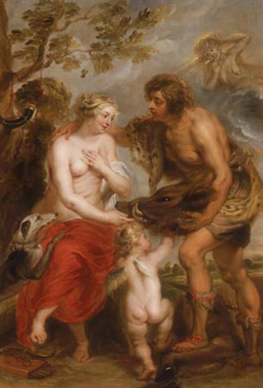 Rubens Peeter Paulus: Meleagros a Atalanta (Mnichov, Alte Pinakothek)
