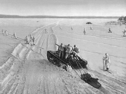 Sovtsk protitok u Moskvy - prosinec 1941