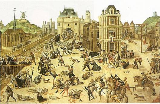 Vradn hugenot o bartolomjsk noci - z 23. na 24. srpna 1572