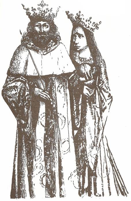 Vladislav II. Jagellonsk a jeho cho krlovna Anna