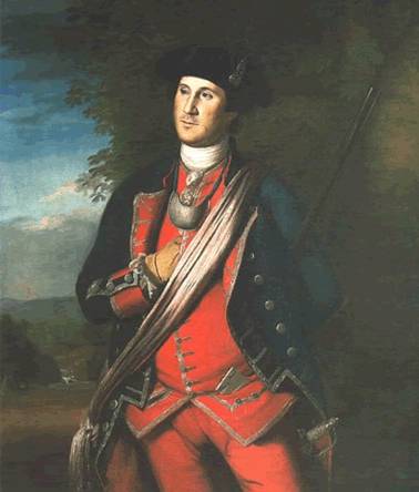 George Washington  zskal vojensk zkuenosti vbritsk armd