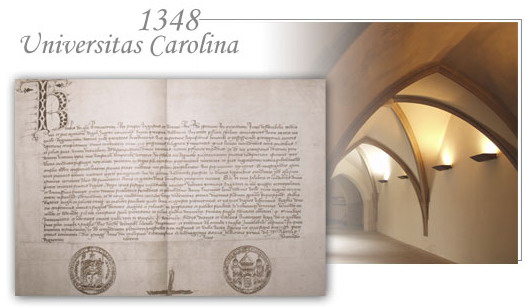 Karlova univerzita - rok zaloen 1348