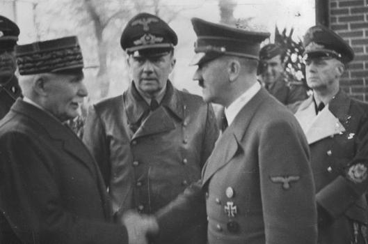 Ptain a Hitler v Montoire