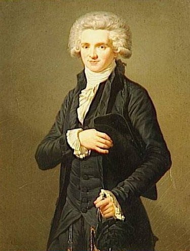 Maximilien de Robespierre v roce 1790