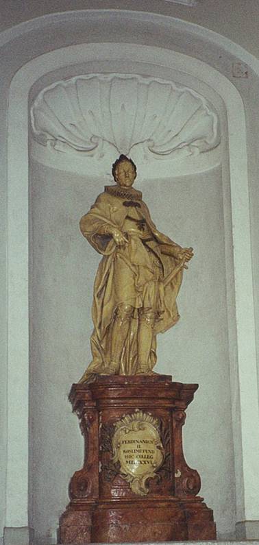 Socha Ferdinanda II.