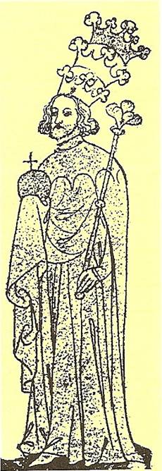 Vclav III. na kresb ze Zbraslavsk kroniky