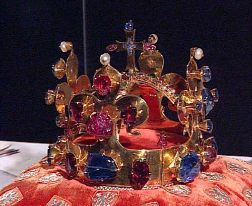 Svatovclavsk koruna Karla IV.