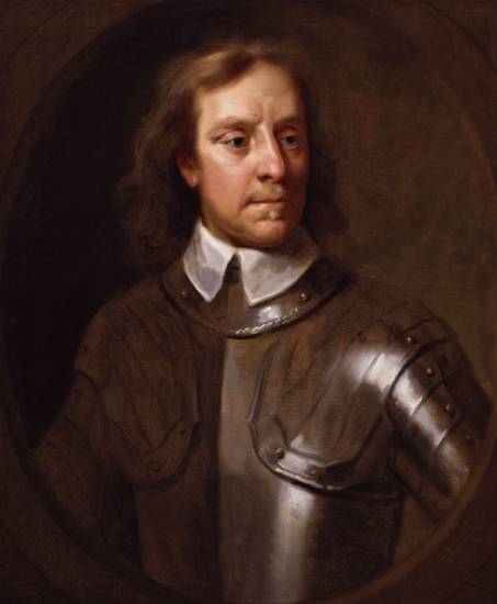 Oliver Cromwell na portrtu anglickho male Samuela Coopera