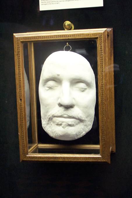 Posmrtn Cromwellova maska